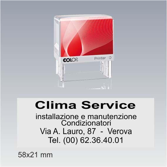 Timbro aziendale printer 40 g7