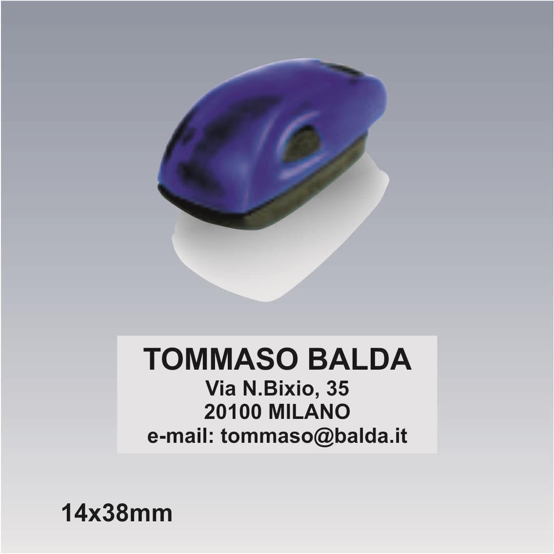 Timbro tascabile colop mouse stamp 20 35x11 mm