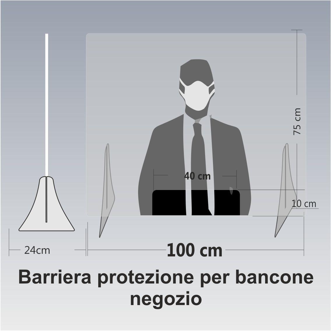 barriera protezione 100 cm