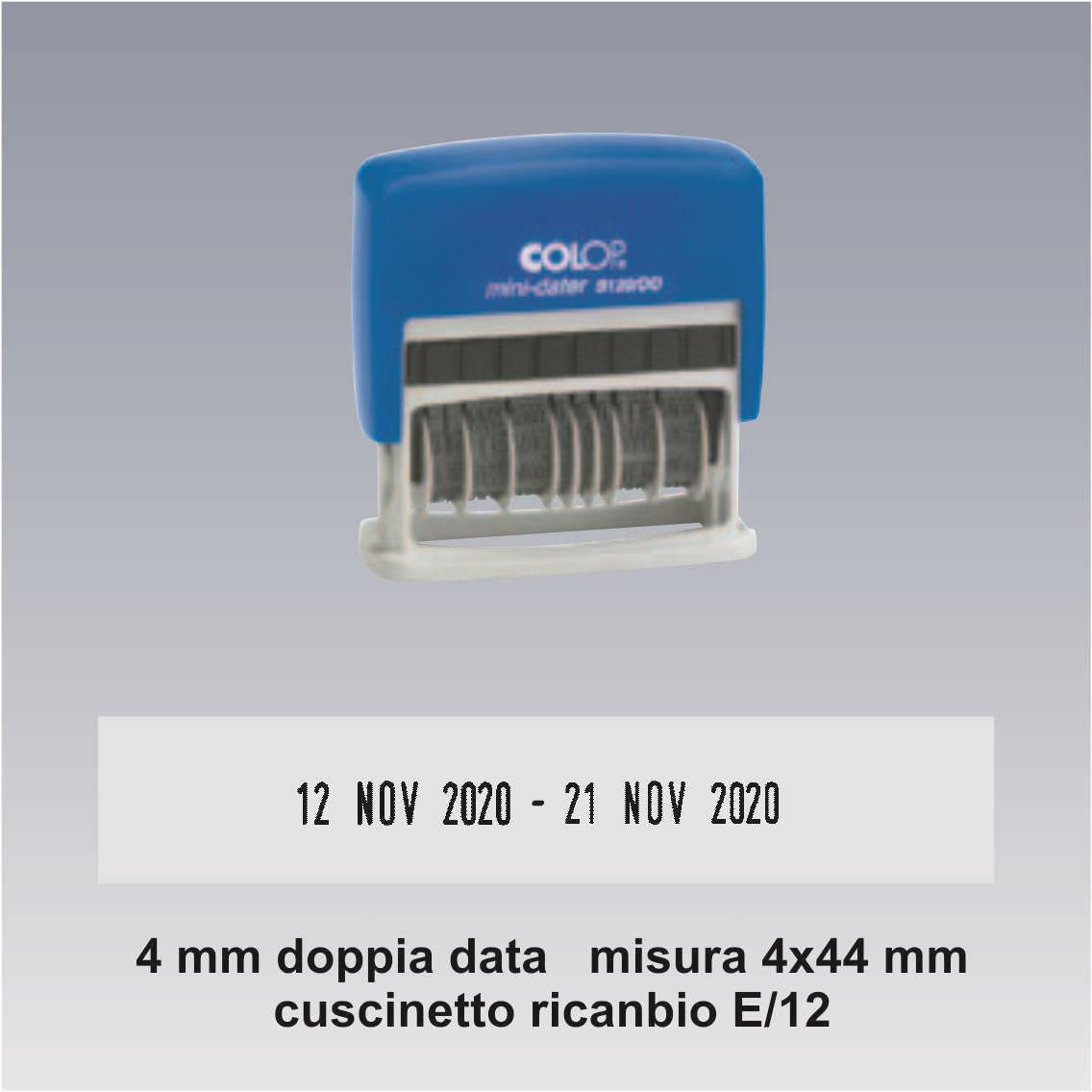  Timbro Mini Datario s120 DD