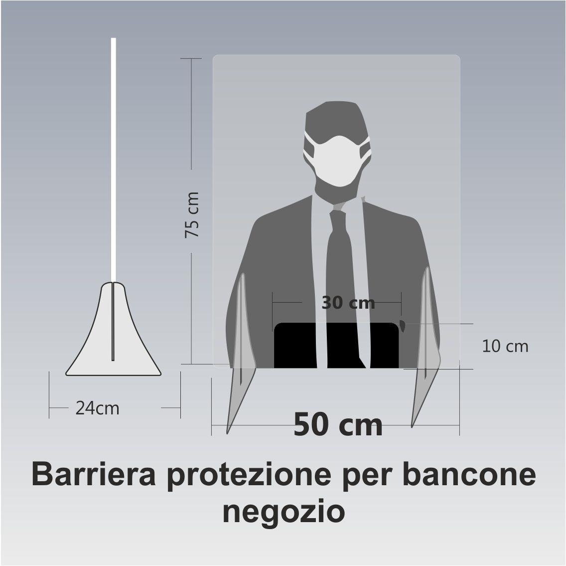  barriera protezione parafiato 50 cm