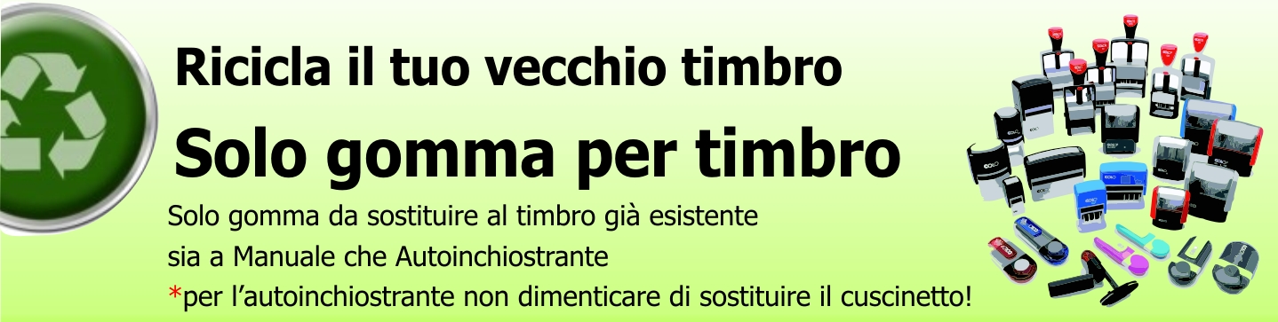 Ricambi e accessori per timbri